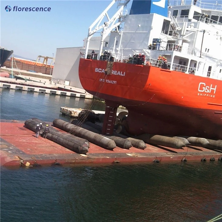 Qingdao Florescence Ship Marine Rubber Airbag Qingdao Florescence Ship Marine Rubber Airbag